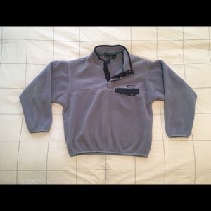 Vintage Blue Patagonia Snap-T Synchilla Fleece
